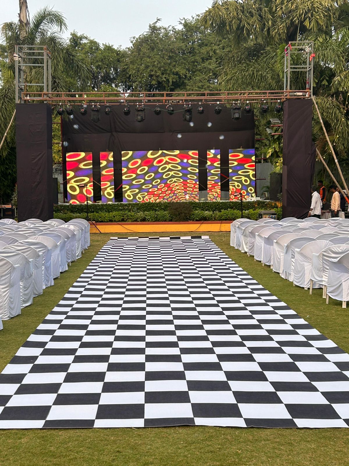 College event stage